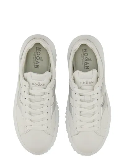 Hogan H-stripes Leather Sneakers