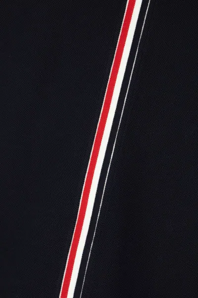 Thom Browne Intarsia Band Cotton Jersey T-shirt