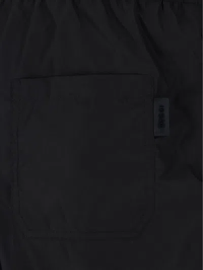 Gucci Technical Poplin Swim Shorts In Black