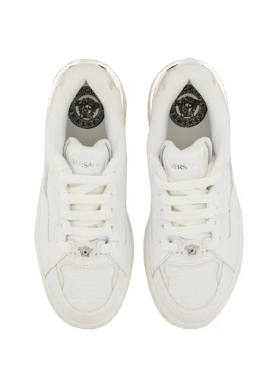 Versace Sneakers With Embossed Logo