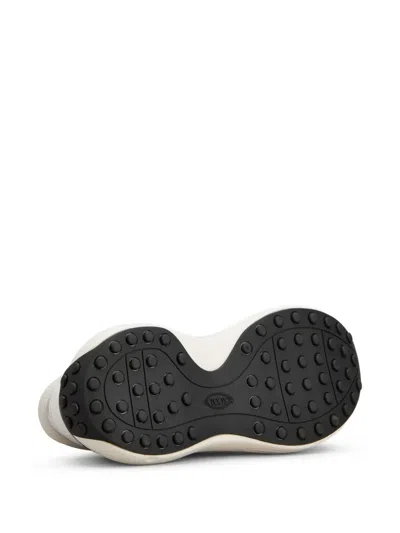 Tod's Sneakers In Leather And Fabric