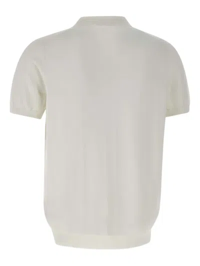 Diktat Polo-collar T-shirt In Gray