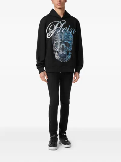 Philipp Plein Skull-print Hoodie In Multi