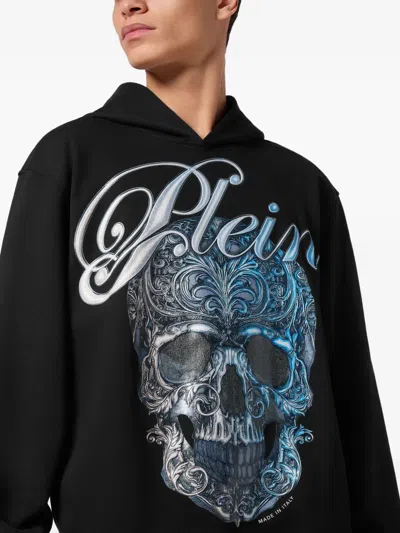 Philipp Plein Skull-print Hoodie In Multi