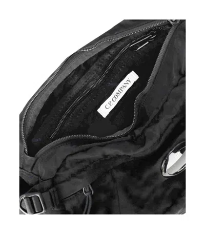 C.p. Company Nylon-b Black Belt Bag