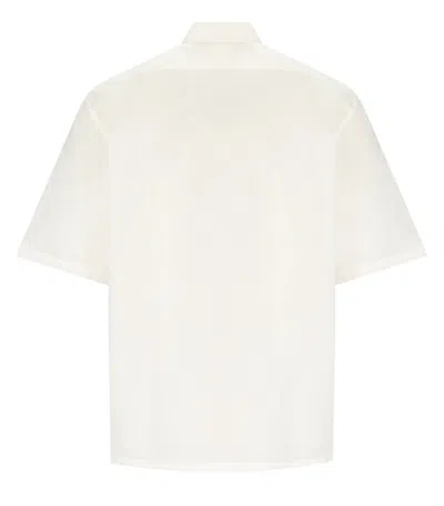 C.p. Company Off-white Shirt With Pocket
