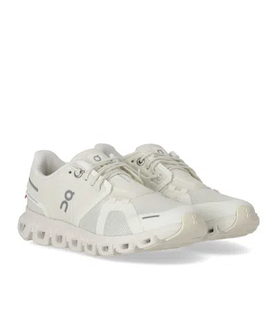 On Running Cloud 6 White Sneaker