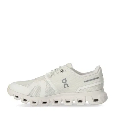 On Running Cloud 6 White Sneaker