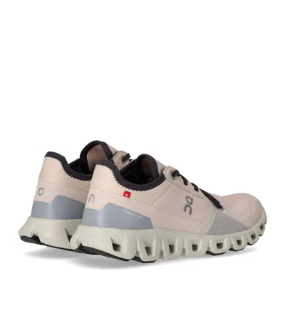 On Running Cloud X 3 Ad Shell Heather Sneaker In Pink