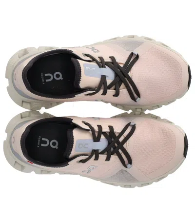 On Running Cloud X 3 Ad Shell Heather Sneaker In Pink