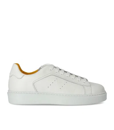 Doucal's Tumblet White Sneaker In White