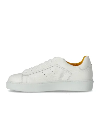 Doucal's Tumblet White Sneaker In White