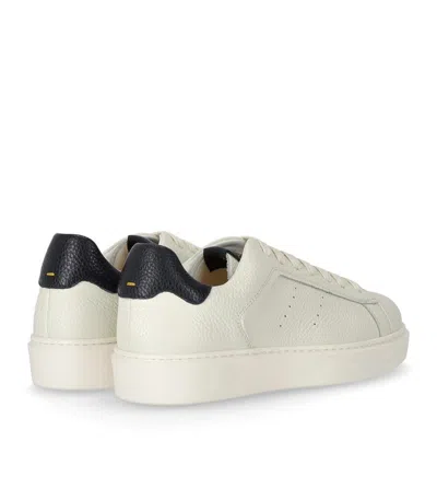 Doucal's Katay Cream Sneaker In White