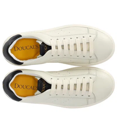 Doucal's Katay Cream Sneaker In White