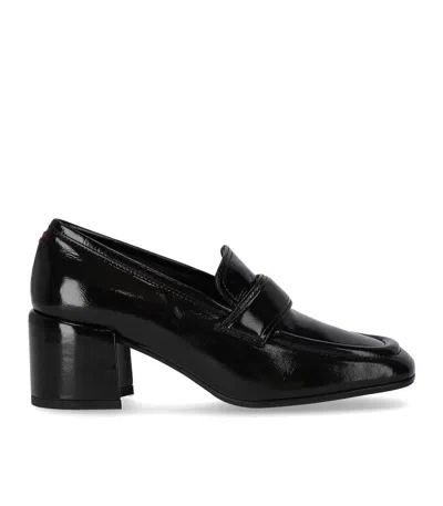 Halmanera Glaze Black Heeled Loafer In Multi
