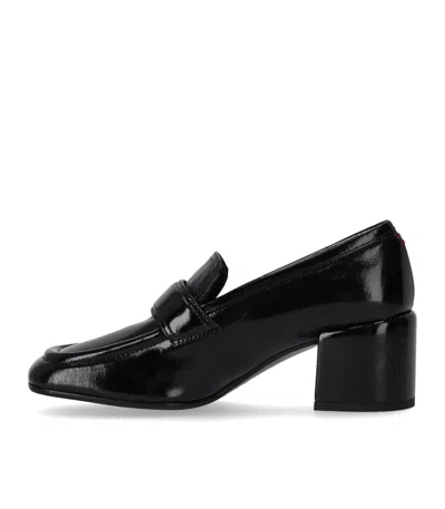 Halmanera Glaze Black Heeled Loafer In Multi