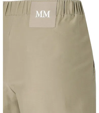 Max Mara Texas Sabbia Denim Effect Bermuda Shorts