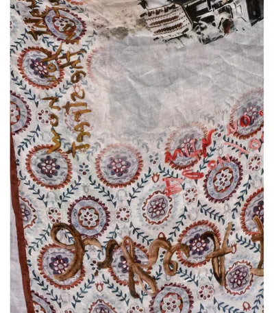 Bob Lucky Multicolored Printed Scarf