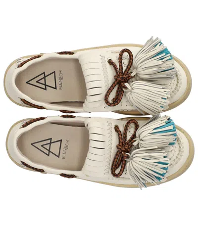 Elena Iachi Smash White Loafer In Neutral