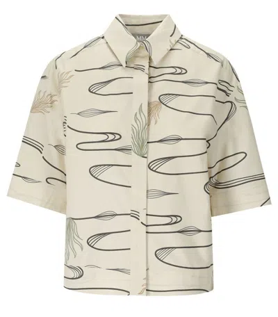 Max Mara Jenni Sand Shirt In Neutral