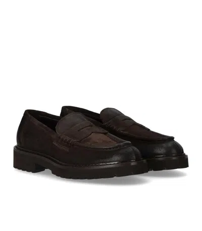 Doucal's Commander Dark Brown Loafer In Brown