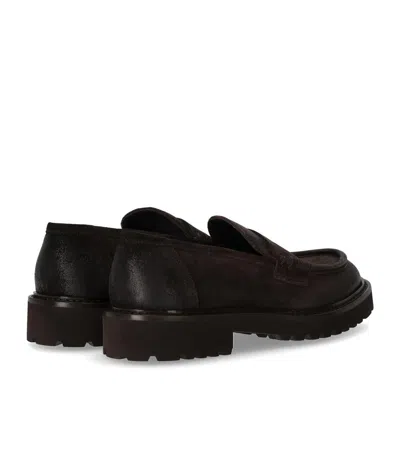 Doucal's Commander Dark Brown Loafer In Brown