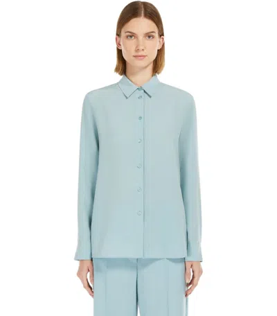 Weekend Max Mara Almina Anice Shirt In Brown