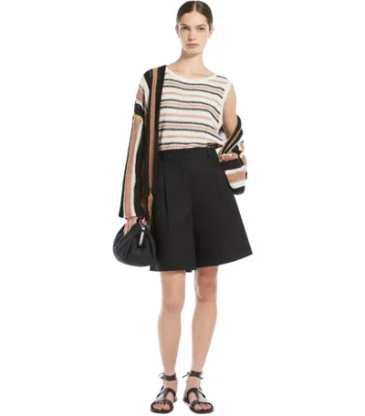 Weekend Max Mara Ecuba Black Bermuda Shorts