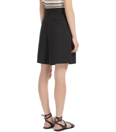 Weekend Max Mara Ecuba Black Bermuda Shorts