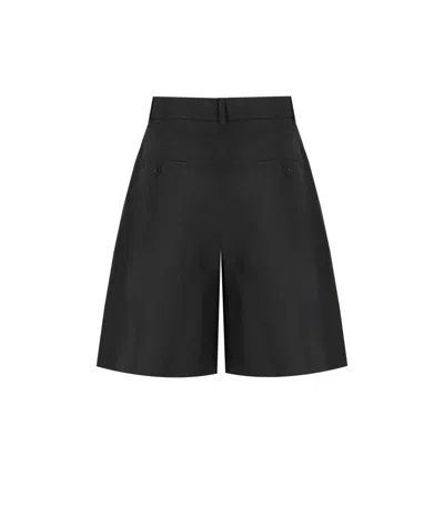 Weekend Max Mara Ecuba Black Bermuda Shorts
