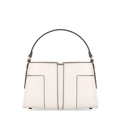 Elisabetta Franchi Ivory Small Handbag