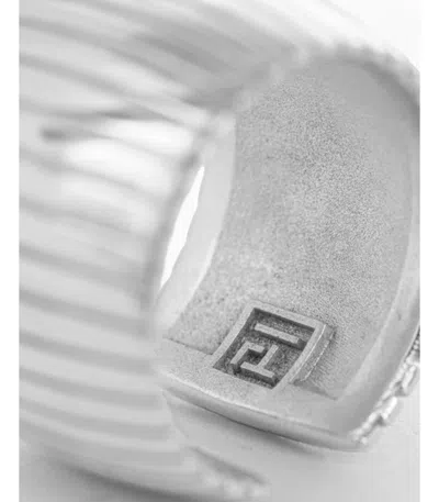 Federica Tosi Cleo Silver Ring In Metallic