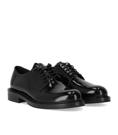 Guglielmo Rotta Palma Black Lace Up In Black