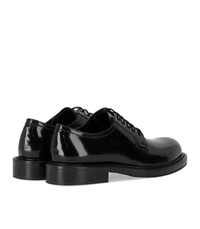 Guglielmo Rotta Palma Black Lace Up In Black