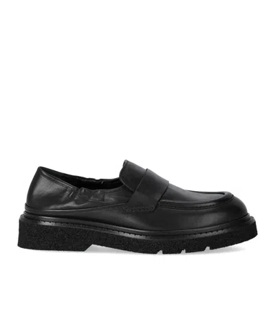 Guglielmo Rotta Kingsley Nappa Nero Loafer In Black