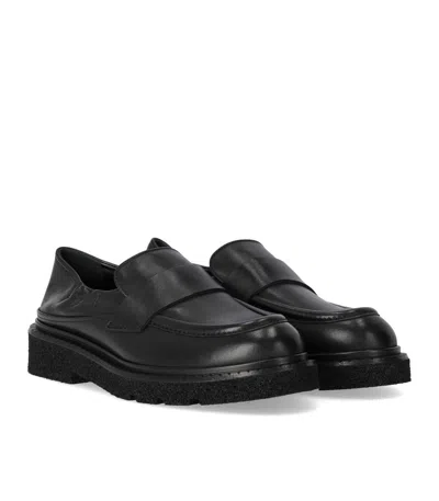 Guglielmo Rotta Kingsley Nappa Nero Loafer In Black