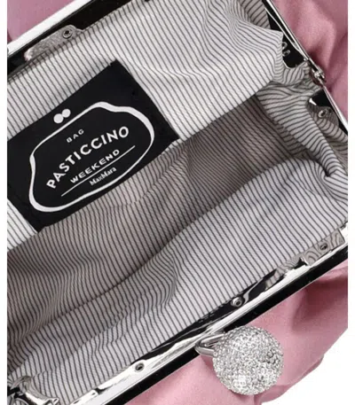 Weekend Max Mara Pasticcino Emmy Small Pink Clutch Bag