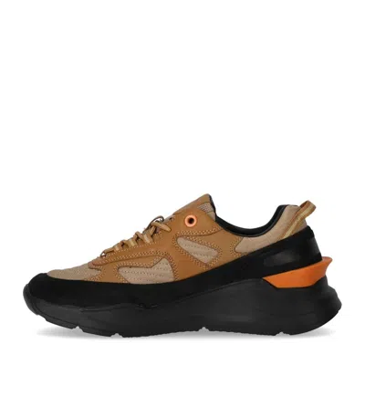 Date D.a.t.e. Fuga Method Beige Black Sneaker In Brown