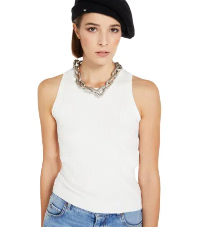 Weekend Max Mara Flared Cotton Top Front Poplin In Yellow