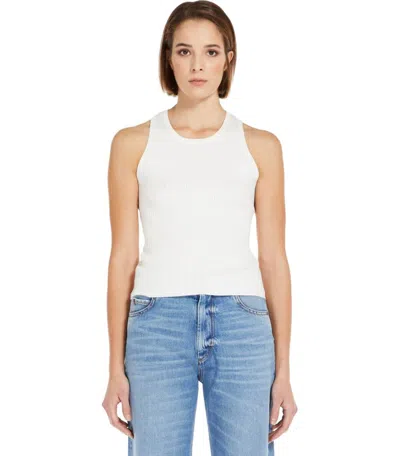 Weekend Max Mara Flared Cotton Top Front Poplin In Yellow