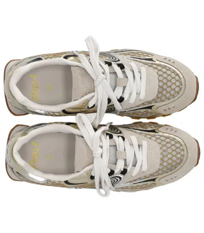 Ash Sporty Mesh And Metallic Sneakers