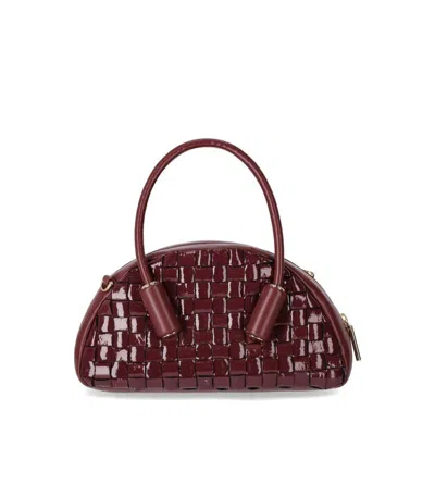 Themoirè Selene Naplak Pomegranate Handbag