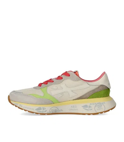 Premiata Lauryn Multicolor Leather Blend Sneakers