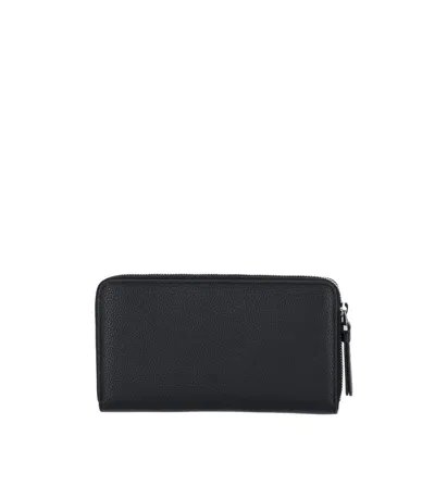 Emporio Armani Myea Bleu Wallet In Black
