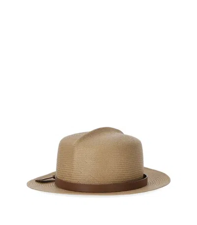 Weekend Max Mara Fanale Corda Hat In Brown