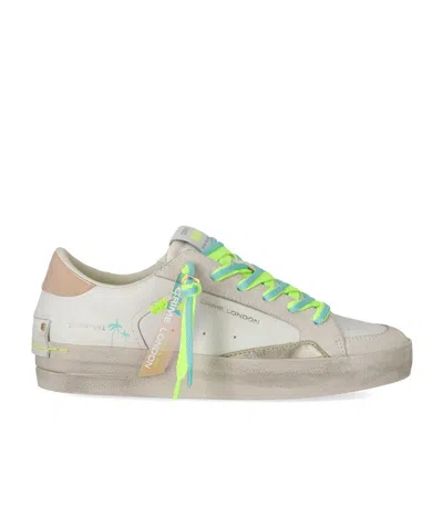 Crime London Sk8 Deluxe Nude Bliss Sneaker In Multi