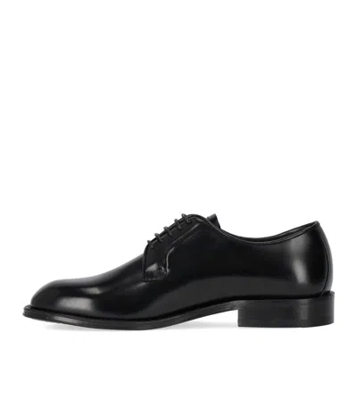 Dsquared2 D2 Classic Black Derby Shoe In Black