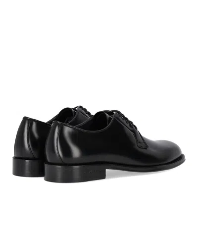 Dsquared2 D2 Classic Black Derby Shoe In Black