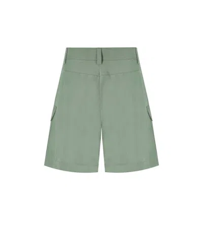 Woolrich Sage Green Bermuda Shorts