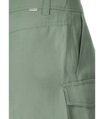 Woolrich Sage Green Bermuda Shorts
